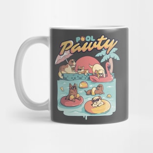 Pool Pawty - Cute Summer Dog Gift Mug